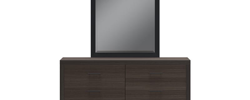 Dorian Dresser and Mirror