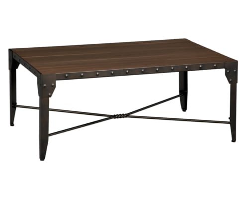 Mackenzie Walnut Cocktail Table